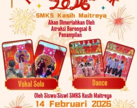 Perayaan Imlek Bersama 2577 / 2026 ‪SMKS Kasih Maitreya